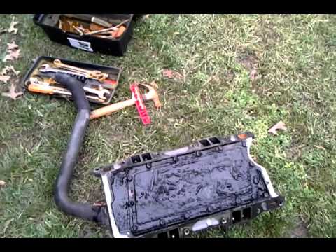 Plenum Gasket Replacement 97 Dodge Ram 1500 - YouTube