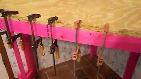 My New Reloading Bench Build part 2