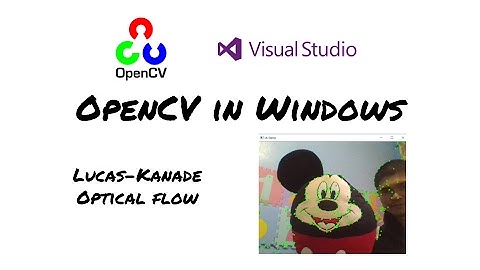 [OpenCV in Windows] LK Optical Flow Sample