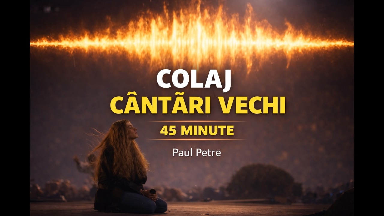 Colaj Cântări Vechi Creștine | Imnuri | 45 Minute – Paul Petre