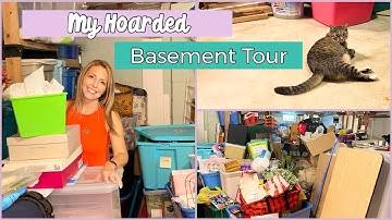 Hoarders ❤️ My Hoarded Basement Tour 2022 | Clutter Free Inspiration