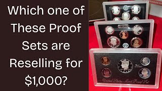 2025 Silver Proof Sets Selling for $1,000!  An Example of why you Should get Your Coins Graded!
