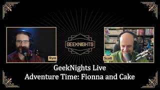 GeekNights Live: Fionna and Cake
Tonight on GeekNights, we consider Adventure Time: Fionna and Cake. Its a fantastic continuation of Adventure Time, which we reviewed in 2013, reviewed again in 2014, shared our final thoughts in 2019, reviewed Distant Lands - BMO in 2020, and Distant Lands - Obsidian also in 2020. Its also deeply metacontextual.
In the news, Science Saru is bringing us Jaadugar: A Witch in Mongolia, the Lefebrvistes are schisming over Vatican II (again), and two people climbed to the top of the Empire State Building today.
— Things of the Day —
Rym: you know the frog but not his story
Scott: Why The Price Is Right has hidden mics everywhere
Episode Link:
https://frontrowcrew.com/wednesday/20260701/adventure-time-fionna-and-cake/ GeekNights Live: Fionna and Cake