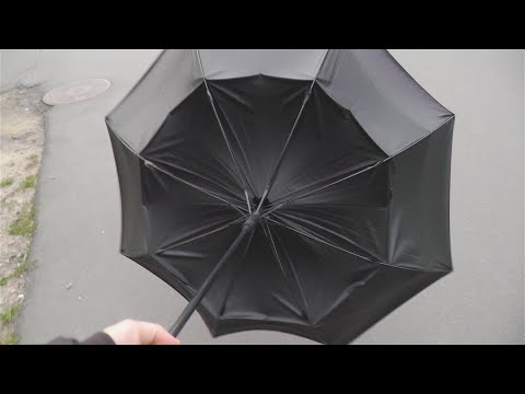 Сверхпрочный зонт Unbreakable Umbrella обзор и тесты, сравнения неубиваемого зонтика трости