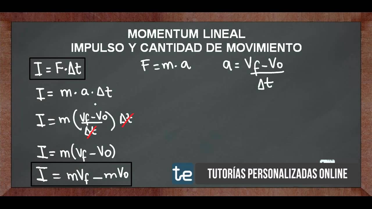 Navidad Comprometido Perforar Momentum Lineal Impulso y Cantidad de Movimiento - YouTube