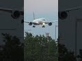 Virgin Atlantic Boeing 787 - 9 lands at London Heathrow Airport #shorts