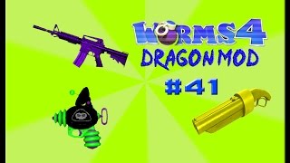 Worms 4 Dragon Mod Urban Streets + RadioActive Weapons + Yellow TF2 Shotgun