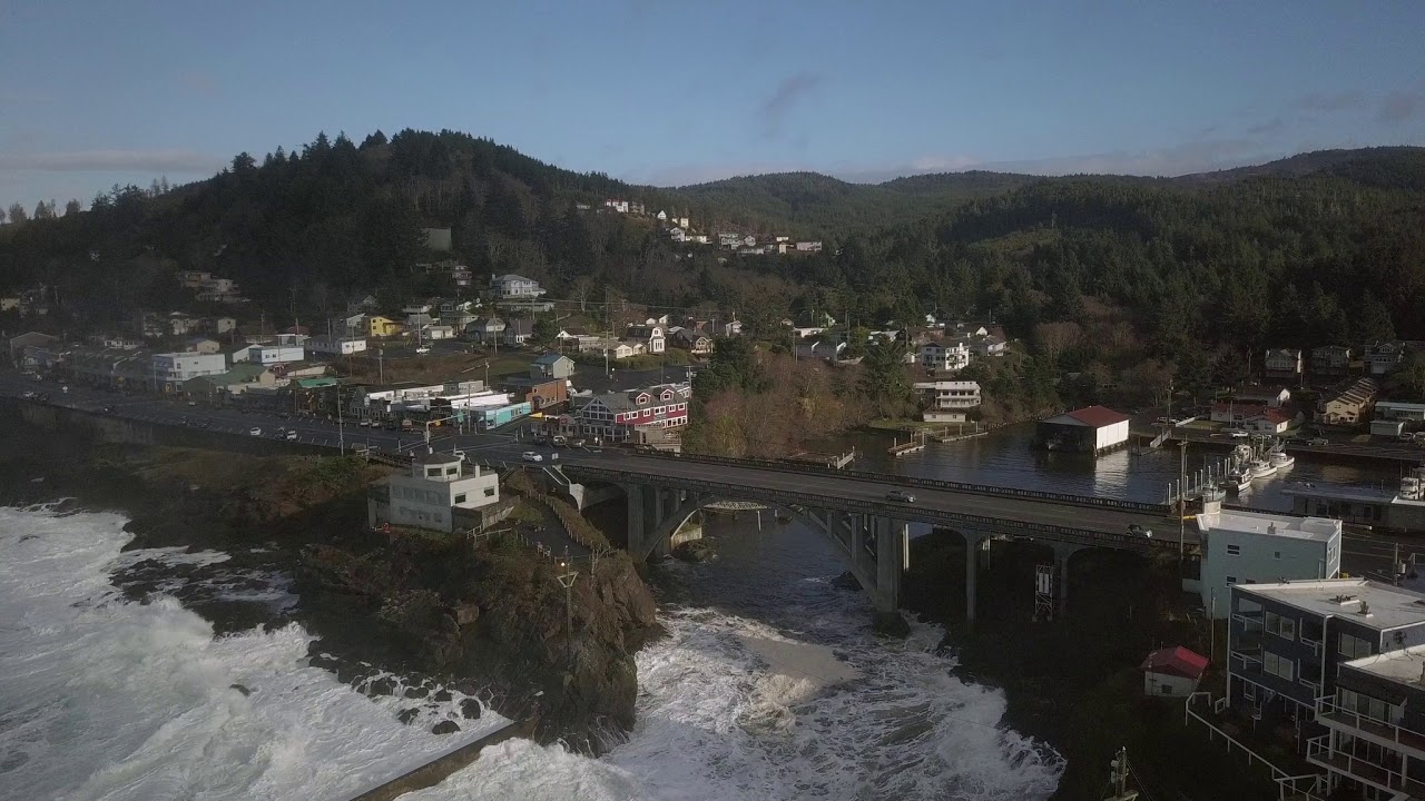 Depoe Bay, Oregon Dec 2017 YouTube