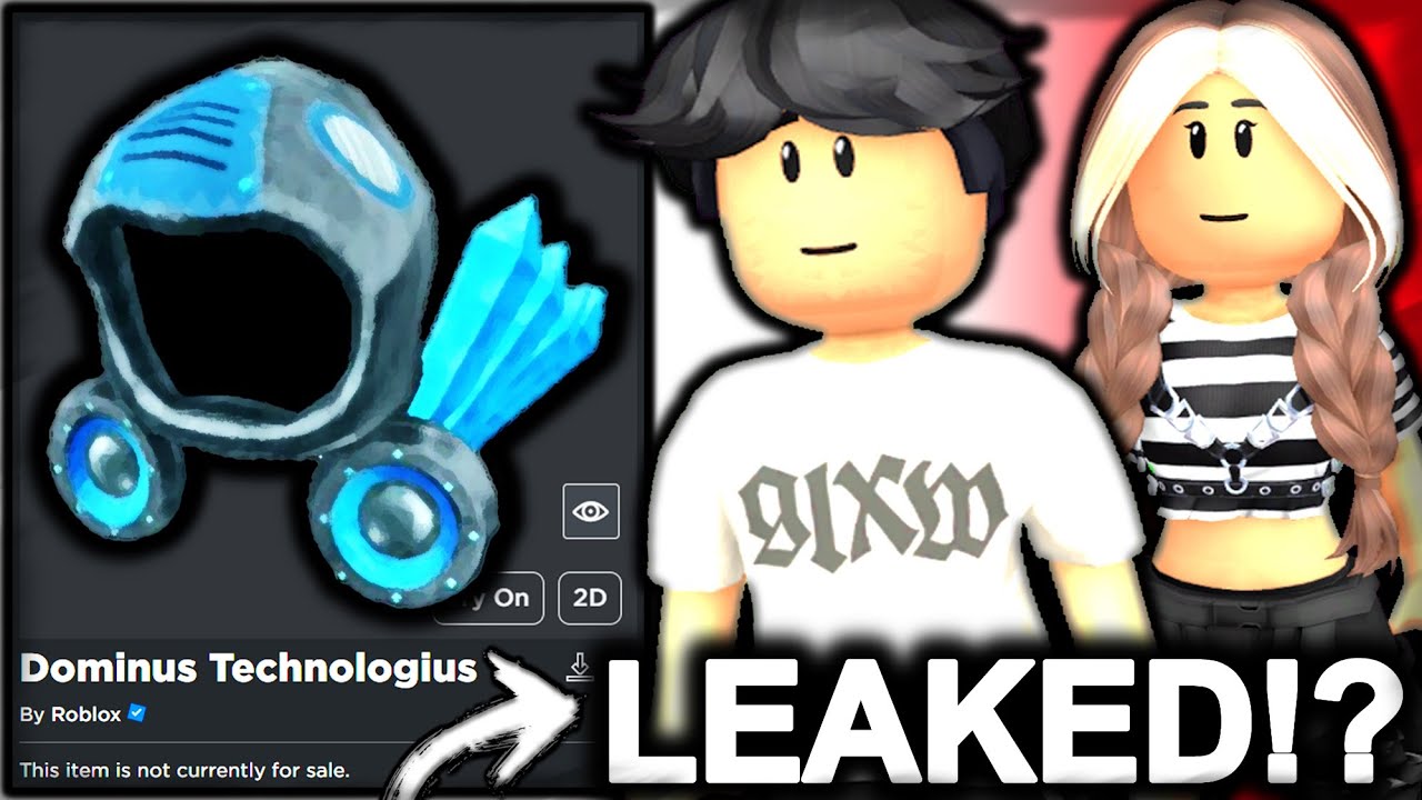 EventHunters - Roblox News on X: Roblox uploaded TWO new dominus items to  the catalog. The meshes were leaked a few years ago. I've heard many  different opinions on what it's for