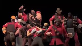 All the TF2 classes laughing at you