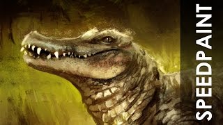 Speed Painting | Crocodile