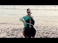 Capture de la vidéo Warm Up Cello Session At The Beach | Bach's Prelude And The Swan By Saint Saens