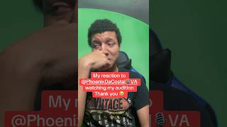 My reaction to @Phoenix Da Costa |VA watching my audition #voiceover #audiobook #booktok #voiceactor
