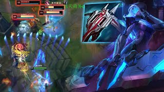 2255LP Ashe : 1v9 Hard Carry 4 Challenger | Eng Sub