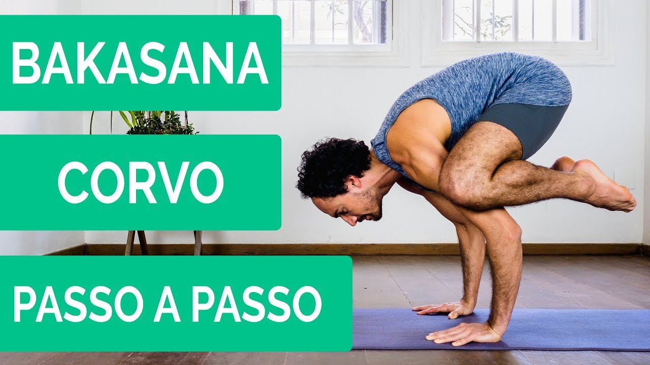 💡Posições de Yoga  Como fazer Bakasana – Postura do Corvo 