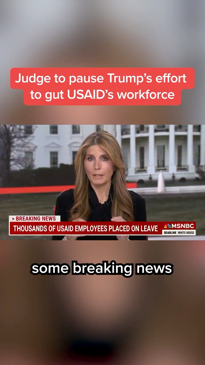 Judge to pause Trump's effort to gut USAID's workforce