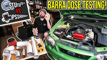 Turbo Barra DOSE Testing! (FLUTTER, Atmo BOV and Dose Pipes - How To Do It)