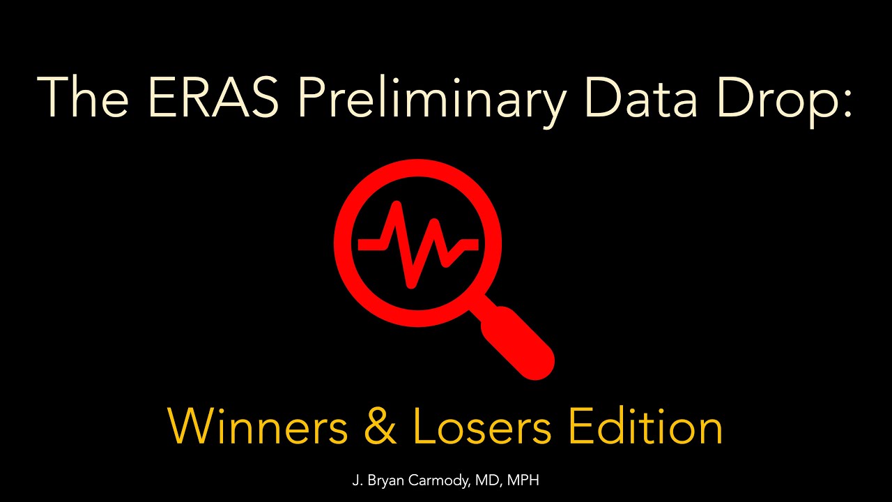 The ERAS Preliminary Data Drop Winners & Losers Edition YouTube
