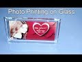 How to transfer photo on glass |  Print photo on glass instantly at home