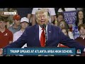 LIVE: Trump speaks at an Atlanta area high school | NBC News
