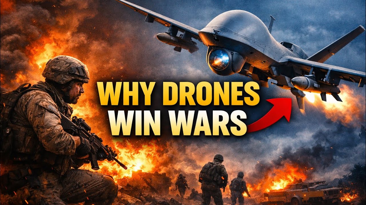 Why Drones Win Wars | The Rise of Drone Dominance in Modern Warfare ...