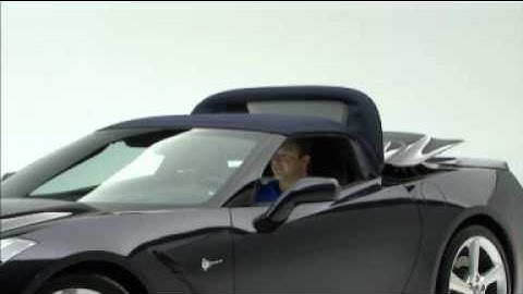 2014 Chevy Corvette Stingray Video:  How to operate the convertible top