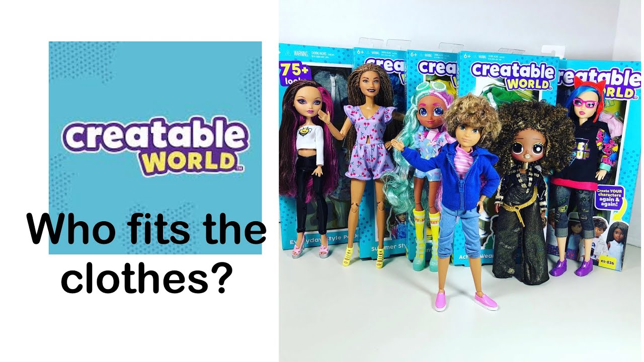 UNBOXED CREATABLE WORLD DOLL CLOTHES RAINY DAY OUTFIT NEW BARBIE ETC /& Gift4U Uk