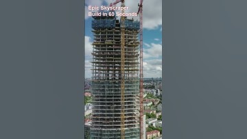 Epic Skyscraper Build in 60 Seconds