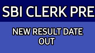 SBI CLERK RESULT 2021/SBI CLERK PRE RESULT 2021/SBI CLERK 2021 PRE RESULT/SBI PRE RESULT