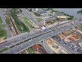 Митино и пересечение Волоколамского шоссе с МКАД