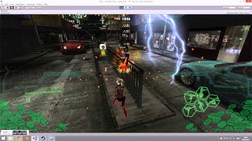 Unity3d 3rd person action game (hack and slash) update 4