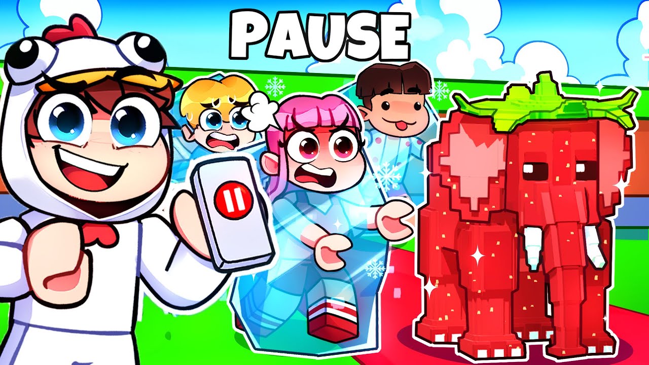 Steal a Brainrot ADMIN mais je peux ARRÊTER le TEMPS...