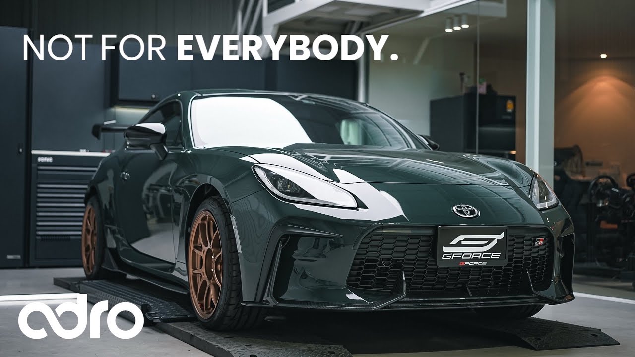 ชุดแต่ง ADRO Toyota GR86 เขียวมาริโอ้กับงานติดตั้งนอกตำราสไตล์ G-FORCE
