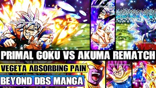 Beyond Dragon Ball Super Primal Ultra Instinct Goku Vs Akuma Rematch! Vegetas Intense Battle
