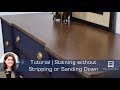 Staining without Stripping with Gel Stain - Speedy Tutorial #28 Staining without Stripping with Gel Stain - Speedy Tutorial #28