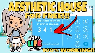 Aesthetic House For Free Toco Life World Toca Life World Free Code Toca Boca Free Code