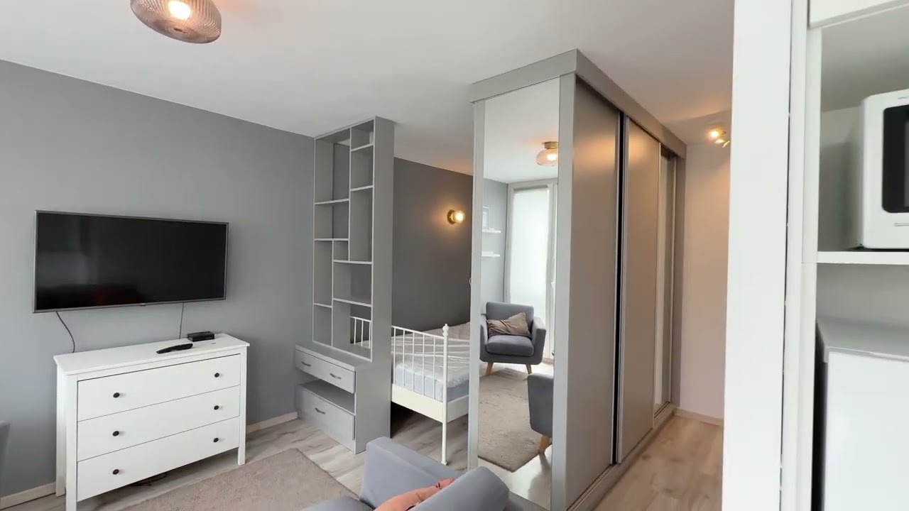 Kawalerka z wydzieloną sypialnią w centrum - Mieszkanie - Wynajem - Wrocław, Krzyki