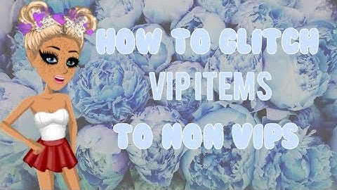 How to Glitch VIP Items to NON VIPS