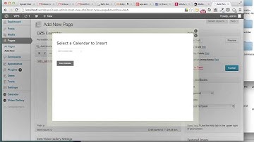 CodeCanyon, DZS Calendar WordPress - Install and Demo Usage