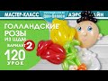 Искусство Аэродизайна. Урок №120. Голландские розы.