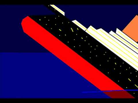 Re Titanic Sinking Paint Animation 2