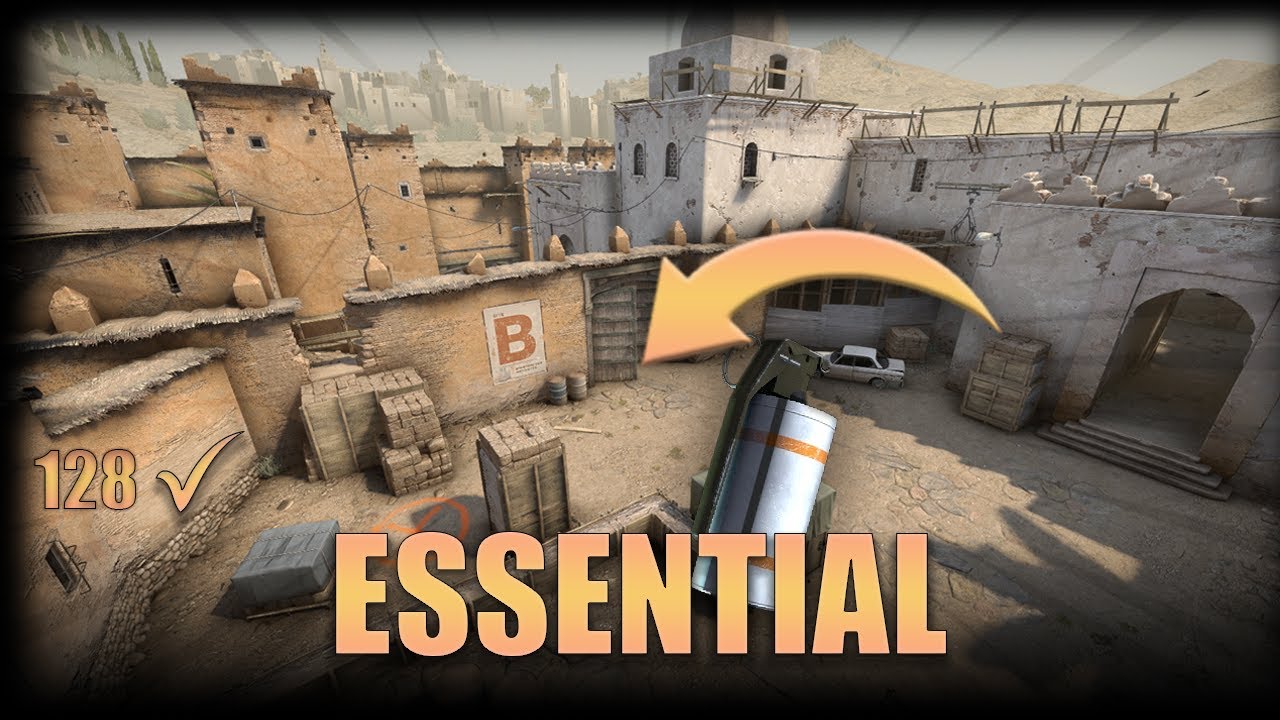 CSGO Most essential Dust 2 smokes 128 tick under 5 minutes - YouTube
