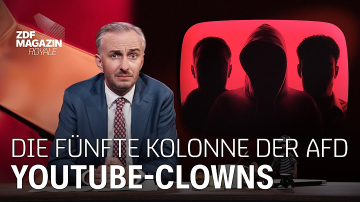 Willkommen im Mainstream | ZDF Magazin Royale
