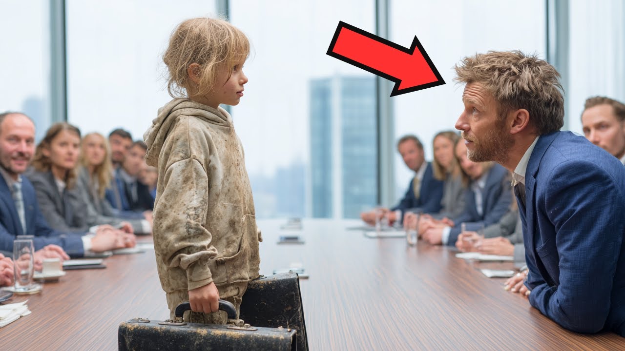 milionario stava per perdere la sua azienda finché un ragazzino non apparve con la sua cartella smar