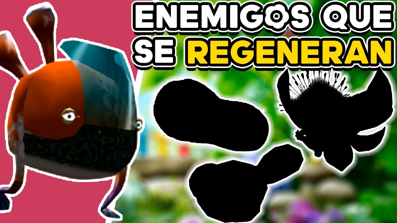 TODOS los Enemigos que se curan en Pikmin!