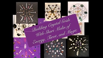 Building Crystal Grids: New Moon Crystal Grid