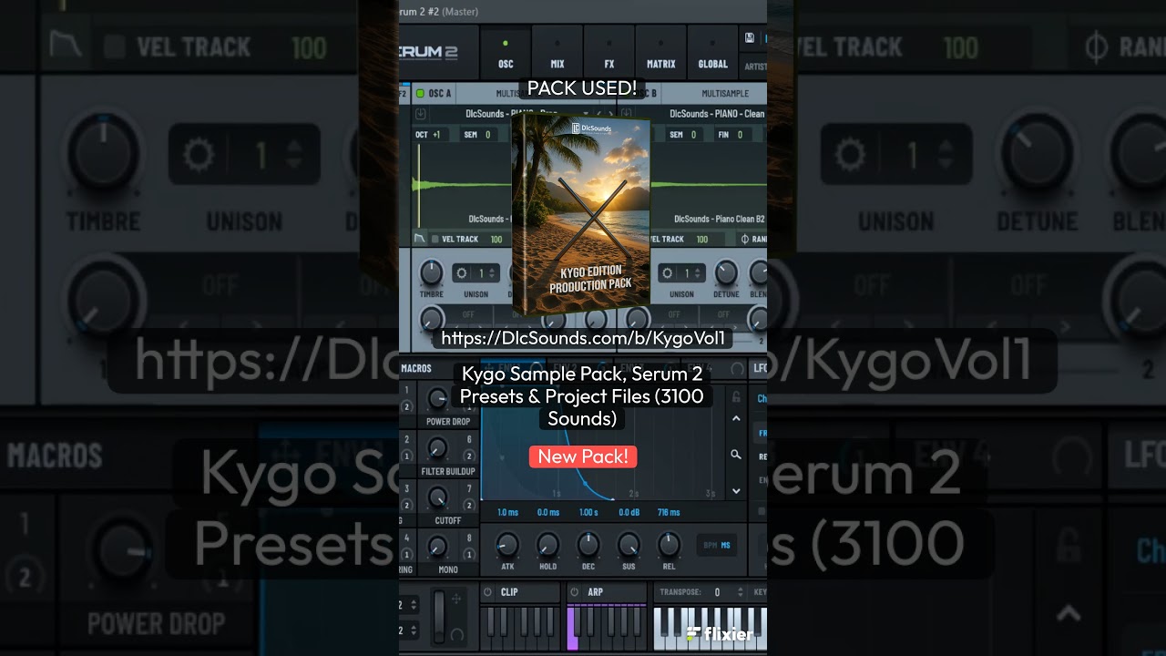 Kygo Inspired Serum 2 Presets (String, Lead, Synth) | 