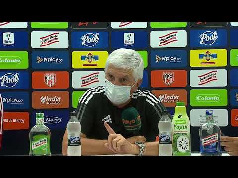 Rueda de prensa de Medellín tras el partido frente a Envigado