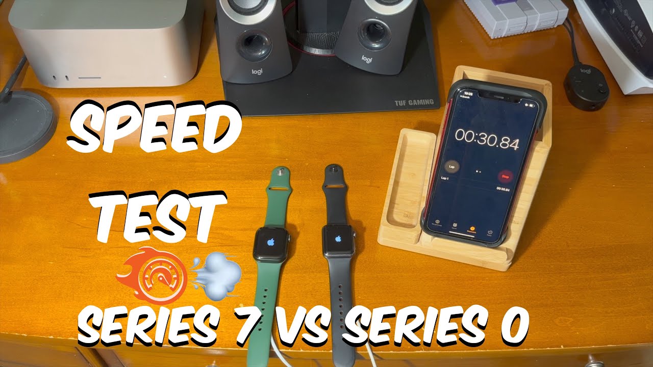 Apple Watch Series 7 Vs 2015 OG Apple Watch Series 0 Speed Test!