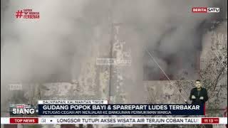 Gudang Popok Bayi dan Sparepart di Kota Balikpapan Ludes Terbakar #Beritasatu